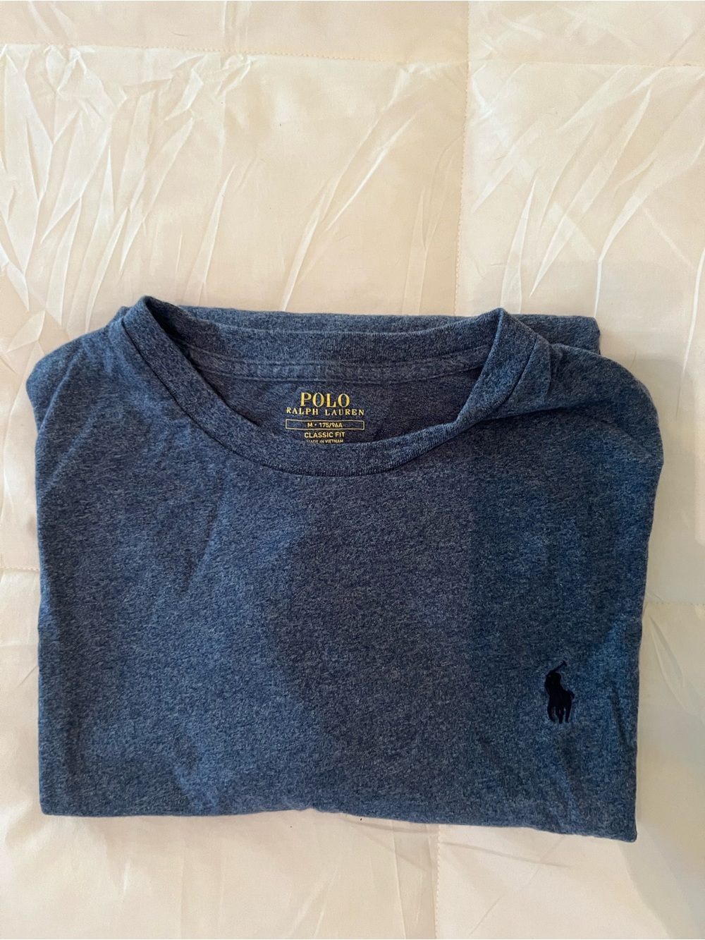 Polo by Ralph Lauren Men’s Classic Fit Crewneck T-Shirt - Navy M